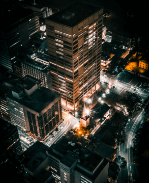 Electrical  flow of a regular wall outlet.